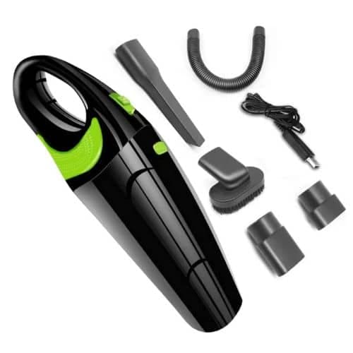 Aspiradora Auto De Mano 120w Inalambrica Potente Polvo, Agua