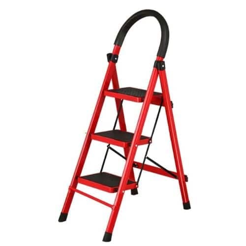 Escalera 3 Escalones Plegable Antideslizante