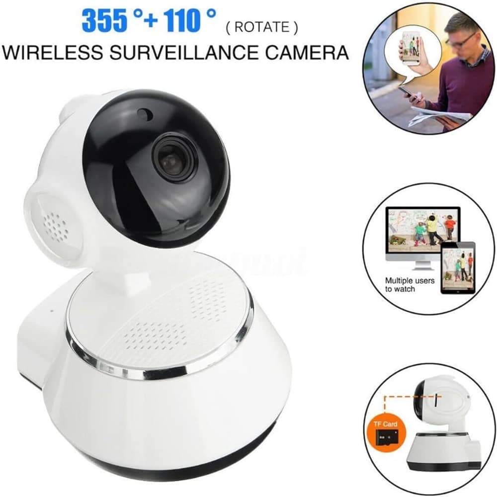Camara Wifi Ip Robotica 360 Celular Internet Inalambrica