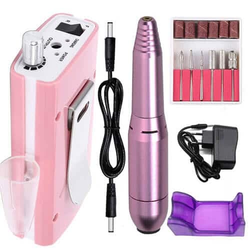 Torno de Uñas Inalambrico Profesional Portátil 35000 Rpm