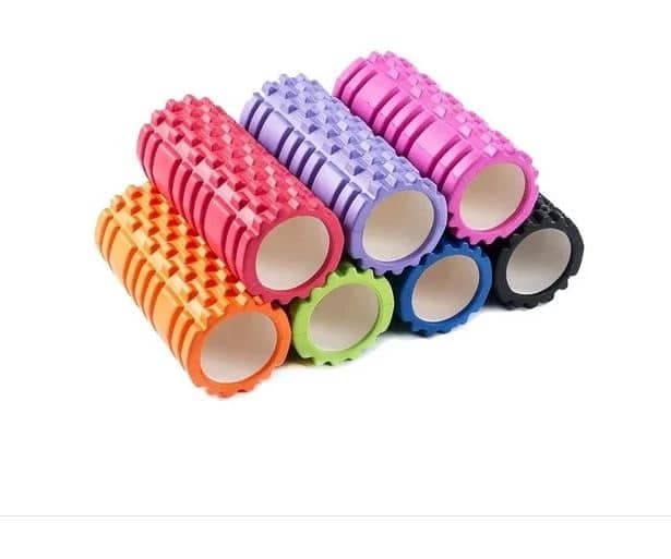 Rolo Masajeador Pilates Yoga Para Alivio Muscular Y Bienestar