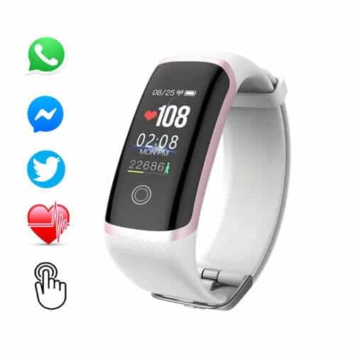 Reloj Inteligente Deportivo M4 Fitness Smartband - BLANCO