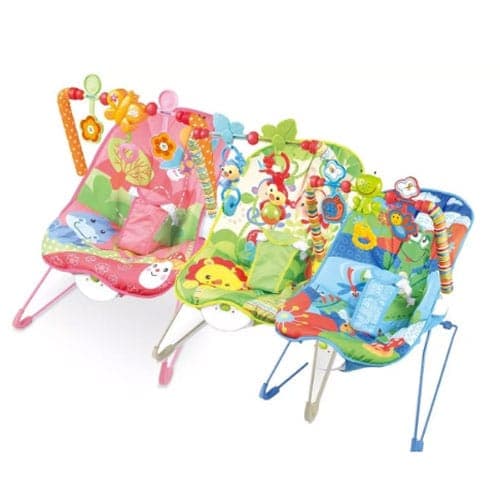 Silla Mecedora Bebé Con Juguetes Vibración