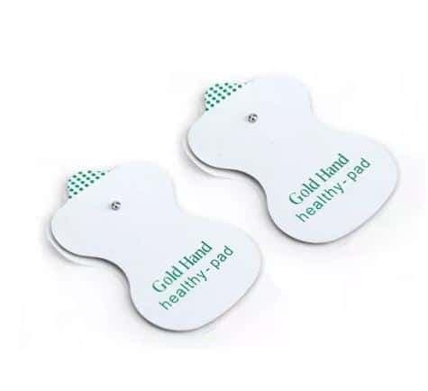 2 Parches Gel Electro Estimulador Masajeador Electrico Tens