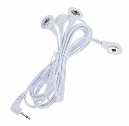 Cable Masajeador Electro Estimulador Tens 4 Canales