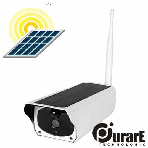 Camara Ip Exterior Con Panel Solar Inalambrica