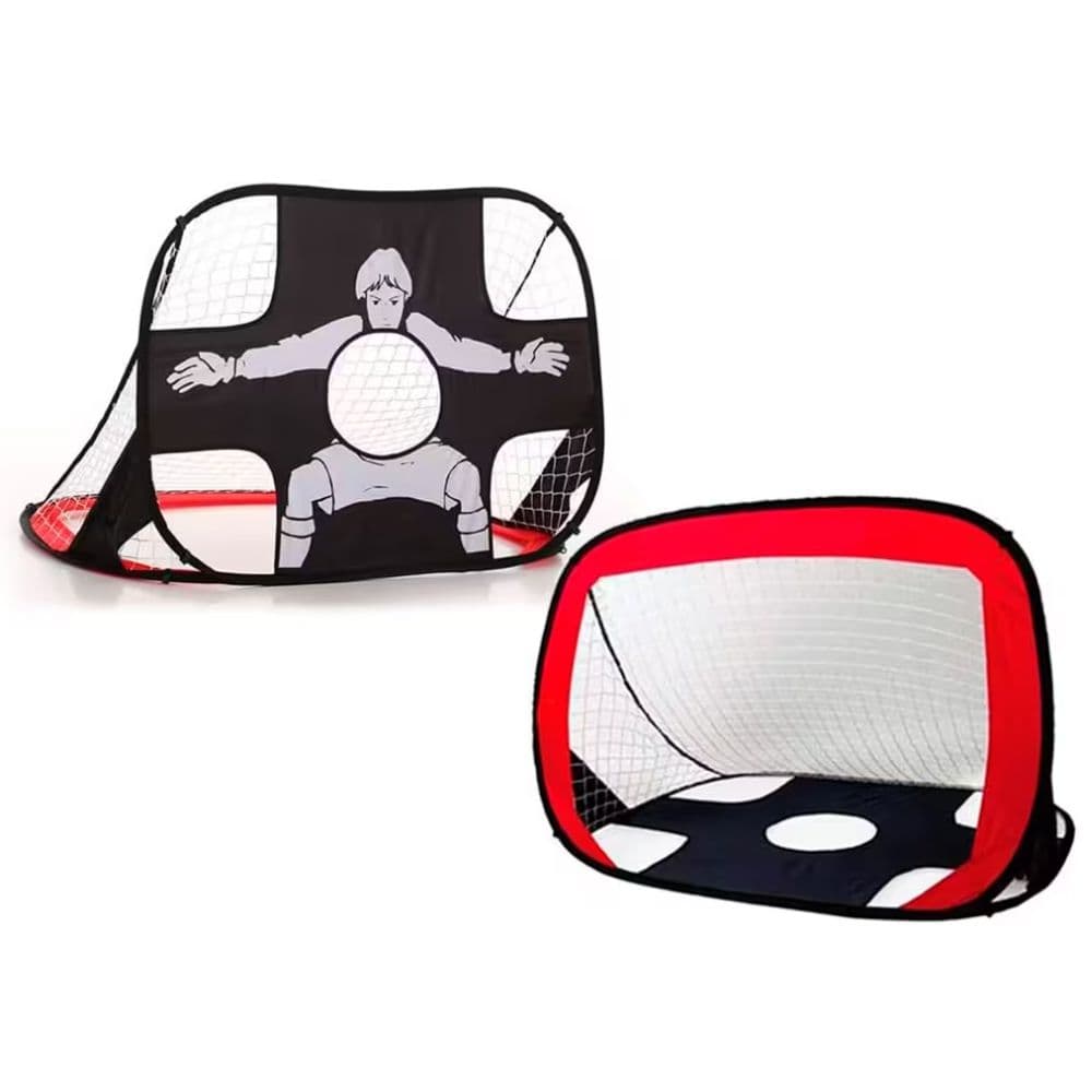 Arco Infantil De Futbol Niño Practica Punteria Con Golero