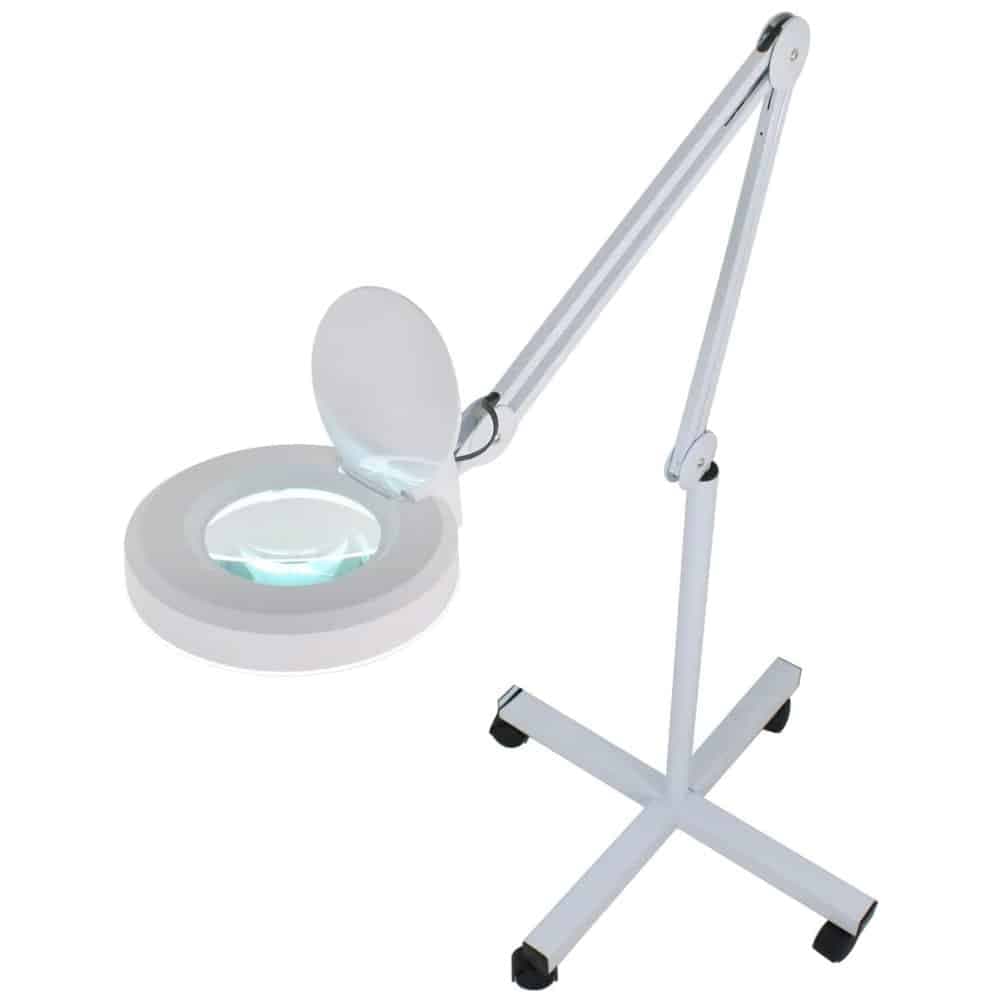 Lampara Lupa Pie Luz Aumento Multifocal Cosmetologia Podologia