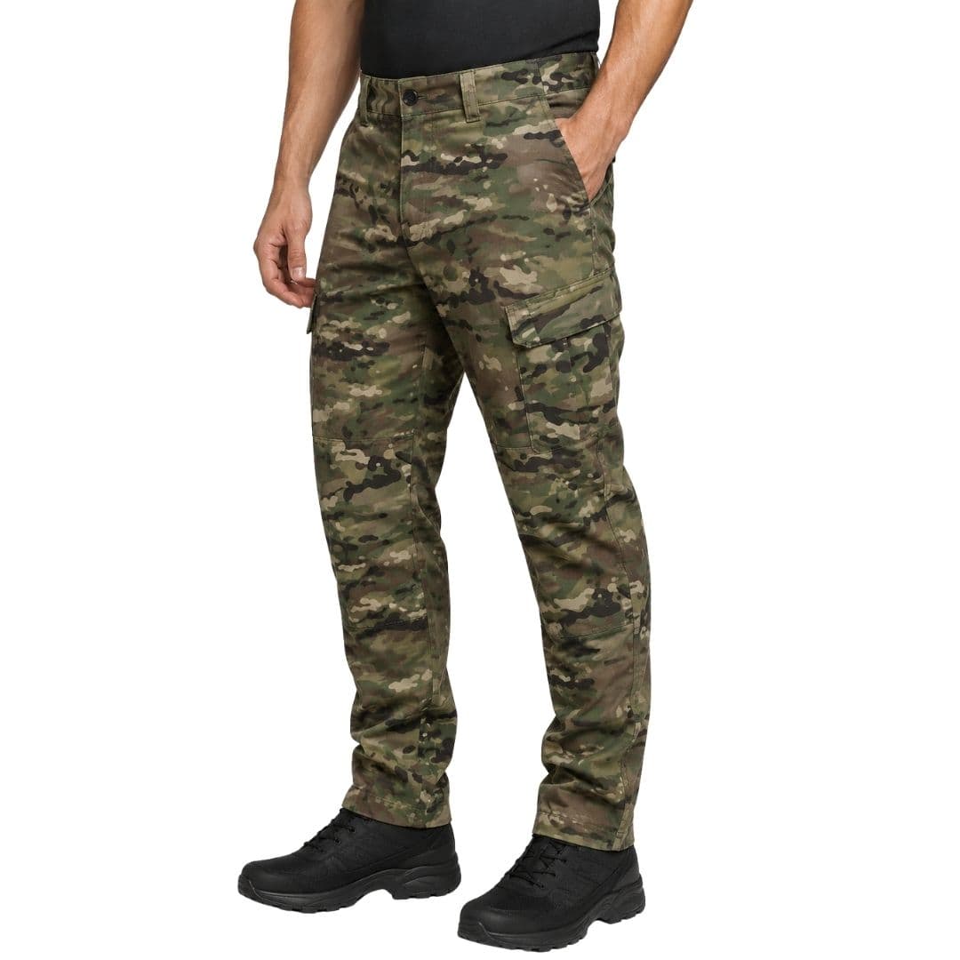 Pantalón Táctico Camuflado Militar Resistente Y Funcional Impermeable