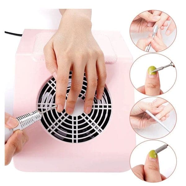 Aspiradora Polvo Uñas Para Torno 40w