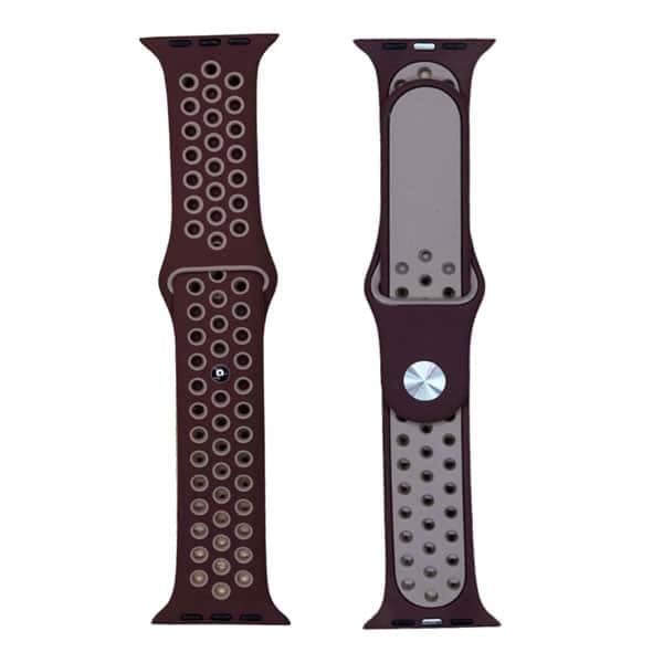 Malla Silicona Deportiva Apple Watch 42 / 44 mm Diseño Perforado