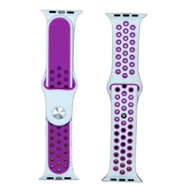 Malla Silicona Deportiva Apple Watch 42 / 44 mm Diseño Perforado