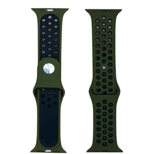 Malla Silicona Deportiva Apple Watch 42 / 44 mm Diseño Perforado