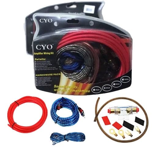 Kit Cable Potencia Auto Completo Porta Fusible Rca