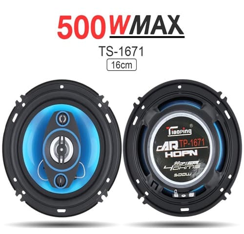 Parlantes Puerta 6,5´ 500w Auto Camioneta Juego Excelente Sonido