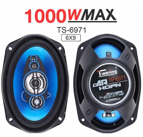 Parlantes Auto Juego 1000w 6x9 Excelente Sonido