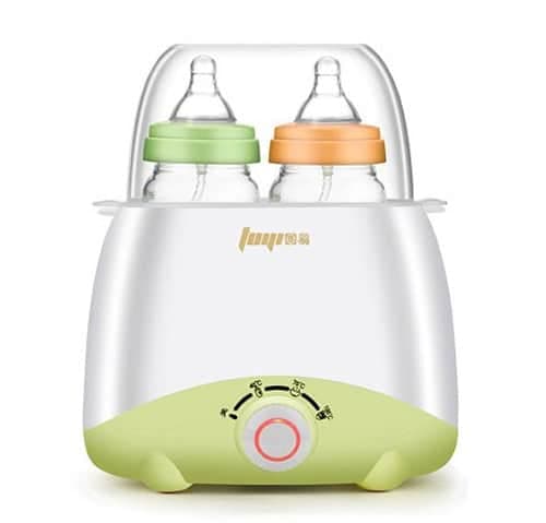 Calienta Mamadera Doble Esterilizador Calienta Comida Electrico