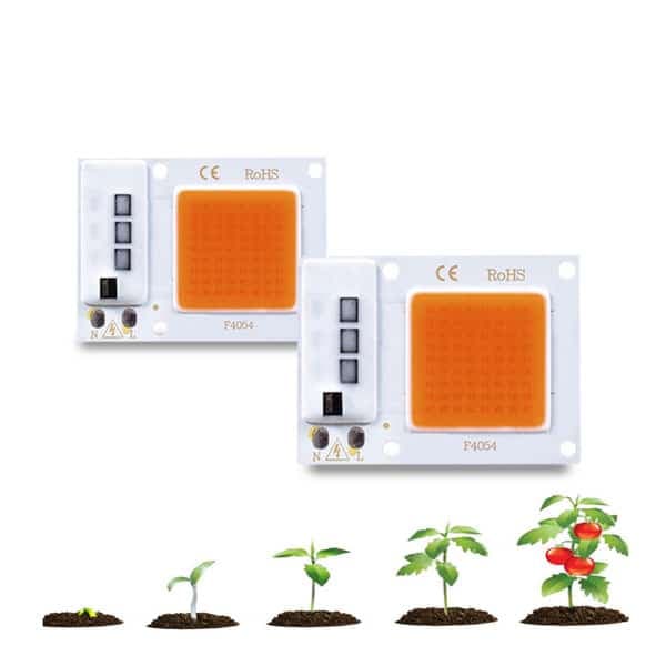 Luz Lampara 30w Full Espectro Cultivo