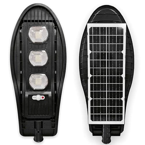 Foco Solar Led 150w Sensor Y Control Brazo Metal