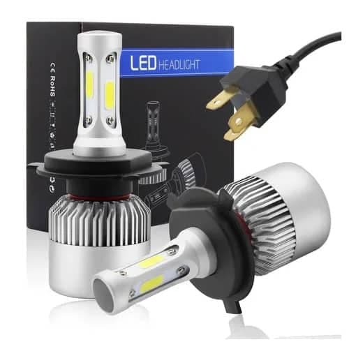 Lampara Luz Cree Led Auto H4 Ultra Blanca Unidad
