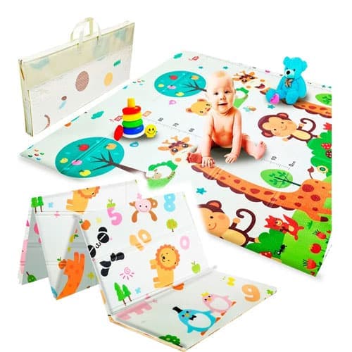Alfombra Antigolpes Infantil Gateo Para Bebes 180 x 150