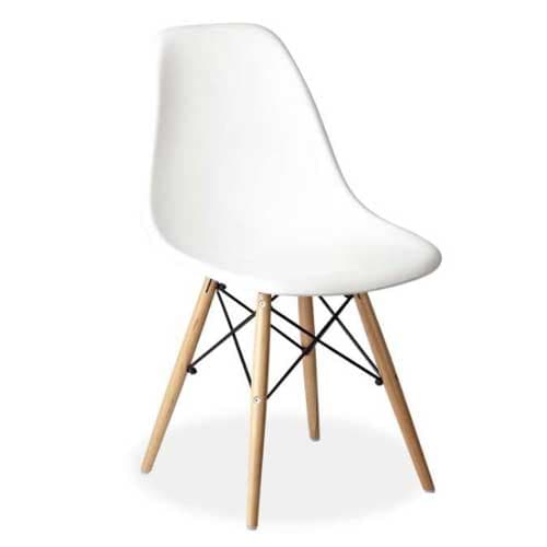 Silla De Comedor Eames Tipo Escandinava Comoda