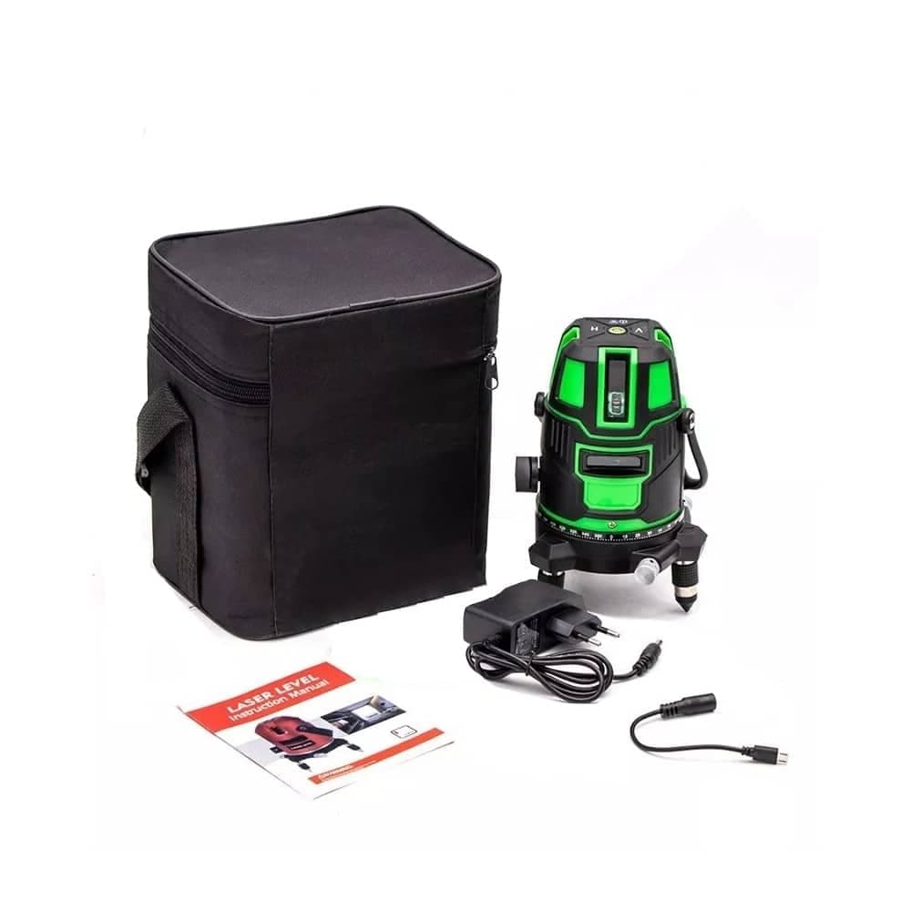 Nivel Laser de 2/3/5 líneas Autonivelante Horizontal y Cruz Vertical