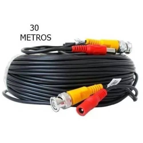 Cable Camara Seguridad CCTV 30 metros