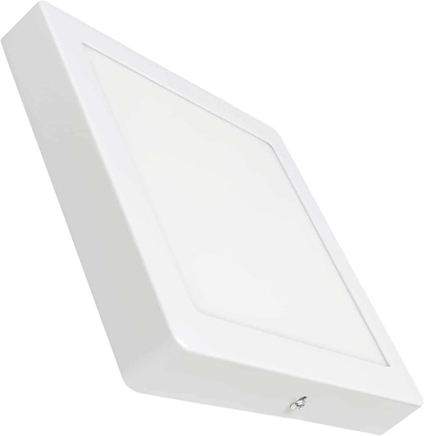 Plafon Foco Panel Led Techo 24w Aplique 7000k 3000l Luz Fria