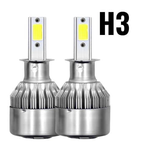 Lamparas Luces Cree Led Auto H3 Ultra Blanca