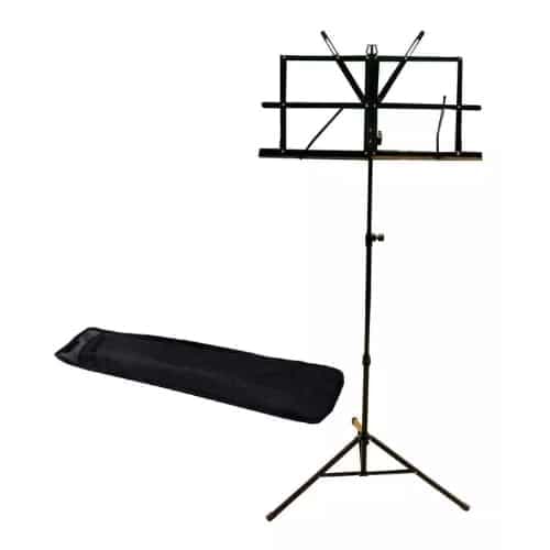 Soporte Atril Para Partituras Plegable Portatil Con Funda