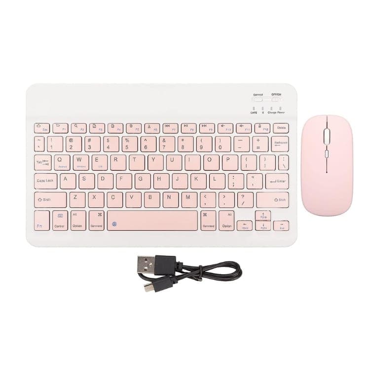 Kit Teclado Mouse Inalambrico Bluetooth Compatible Portatil
