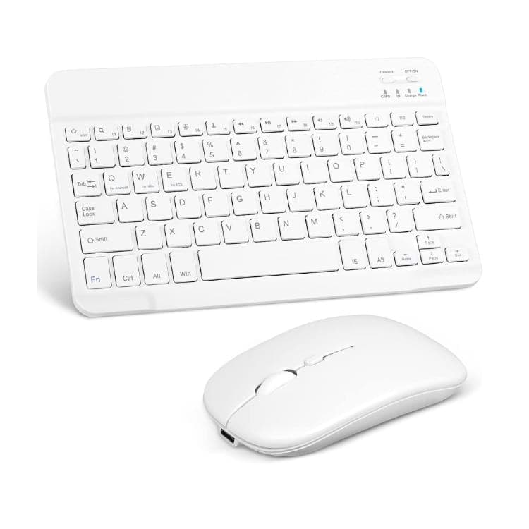 Kit Teclado Mouse Inalambrico Bluetooth Compatible Portatil