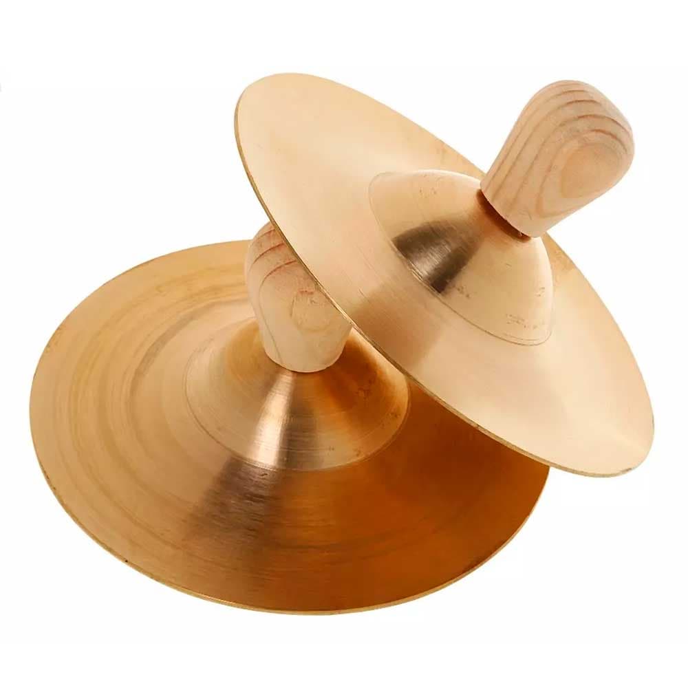 Platillos para Yoga y Danza del Vientre Instrumentos Espirituales de Percusión de Mano
