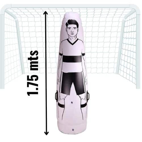 Barrera Inflable Muñeco para Fútbol Precisión y Habilidades de Tiro