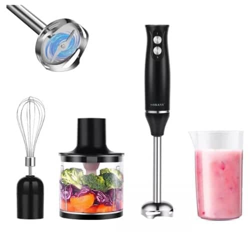 Mixer Procesadora Licuadora Picadora 4 En 1 500w