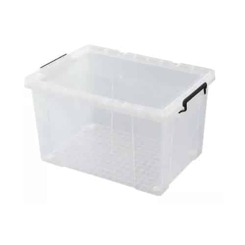 Baul Caja Organizadora Plastico Con Ruedas Resistente 60lt