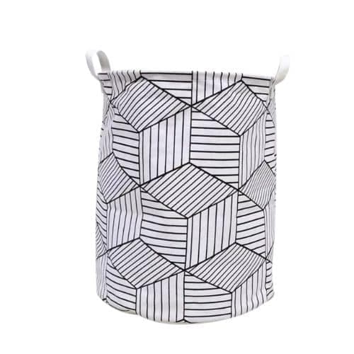 Cesto De Tela Plegable Organizador Ropa Juguetes 40 X 50cm