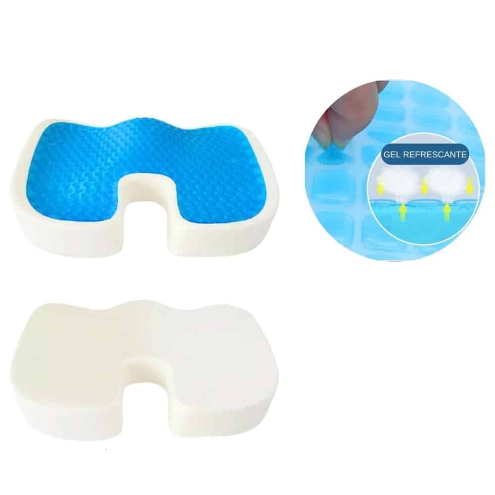 Almohadon Viscoelastico Ani Escaras Refrescante Gel Ortopedico + Funda de Regalo