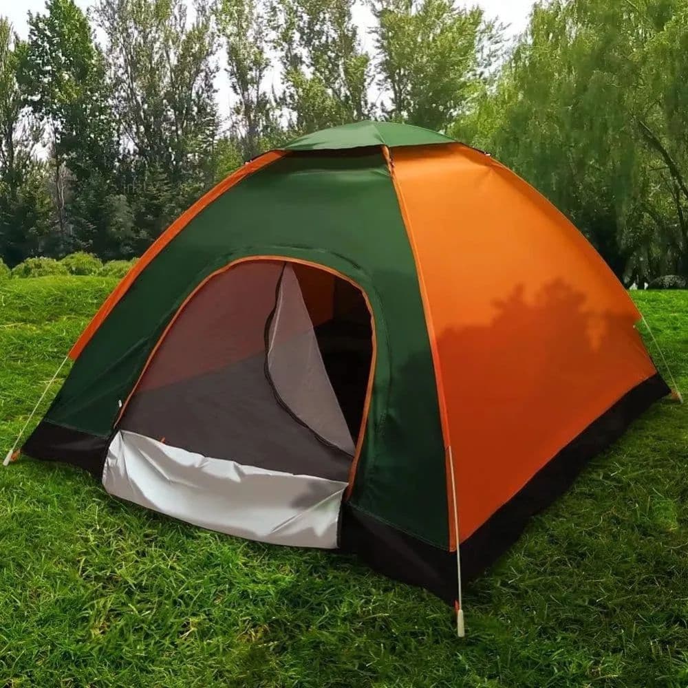 Carpa Iglu Armado Automático Camping 3-4 Personas Mosquitero Automatico