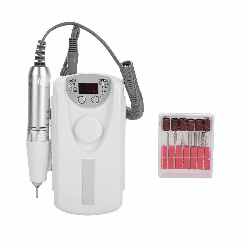 Torno de Uñas de 35000 RPM Inalámbrico Portátil