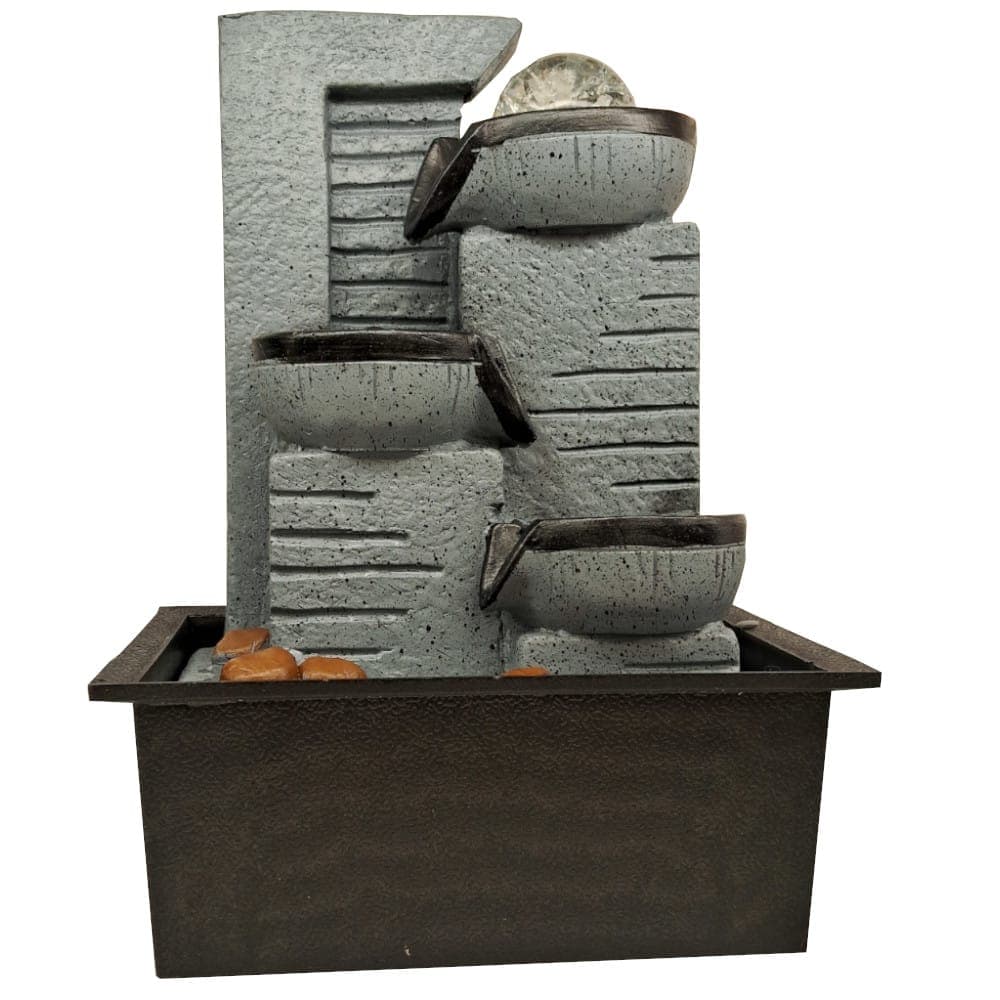 Fuente de agua Interior con Bola de Cristal y Luces