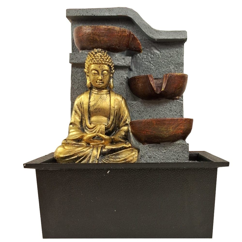 Fuente de Agua Buda para Interiores Meditacion Zen