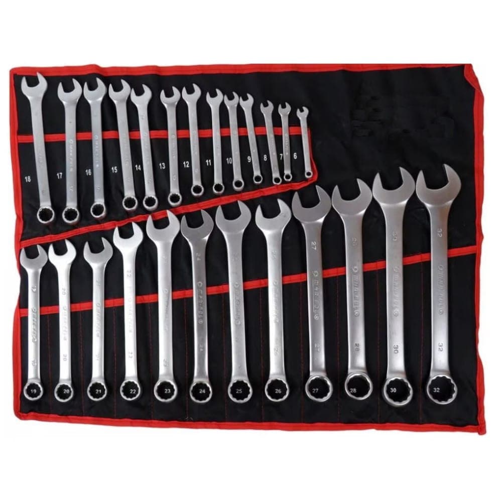 Juego De 25 Llaves Combinadas De Trinquete 6-32mm