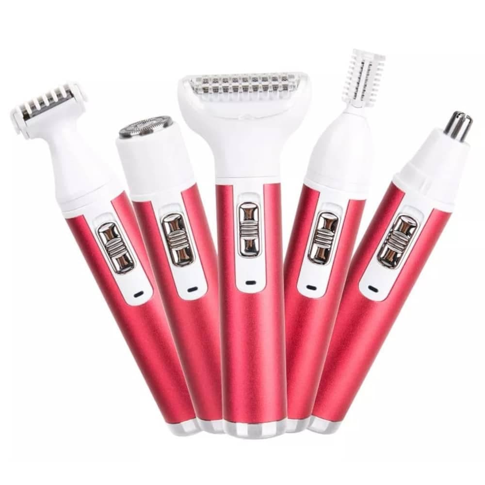 Depiladora Rasuradora 5 En 1 Aluminio Recargable USB