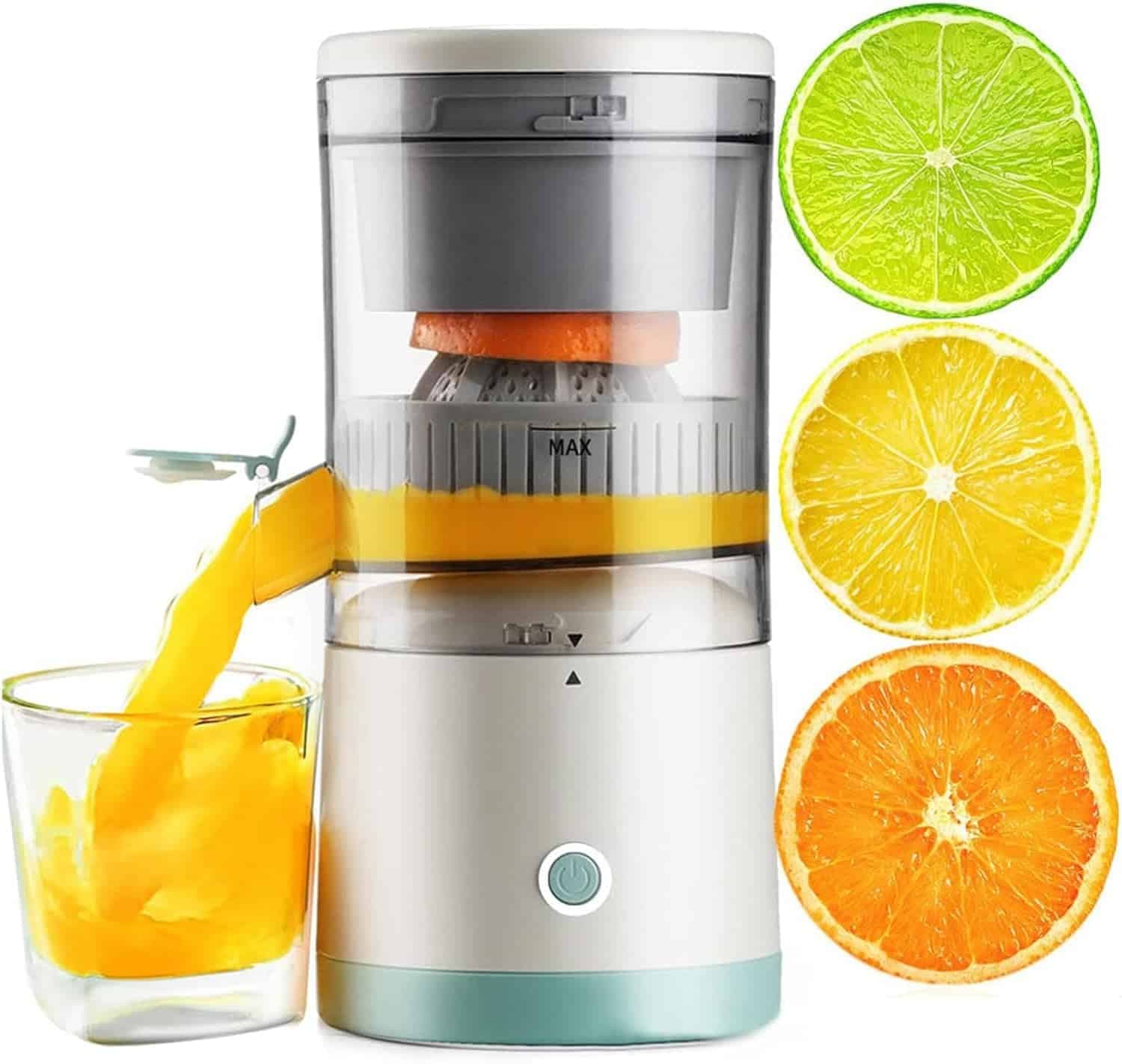 Exprimidor Juguera Extractor Frutas Recargable USB Inalabmrico