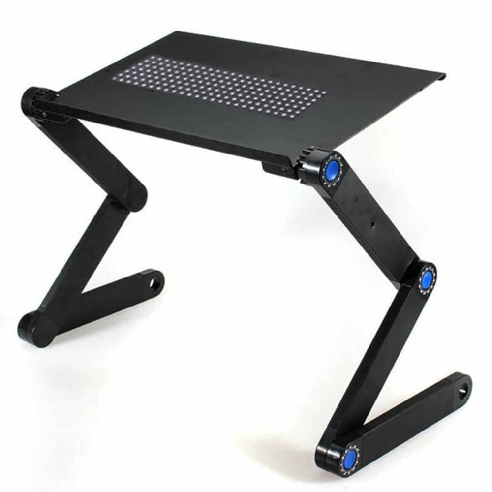 Mesa Para Pc Plegable Ajustable 17'' Aluminio Soporta 15kg