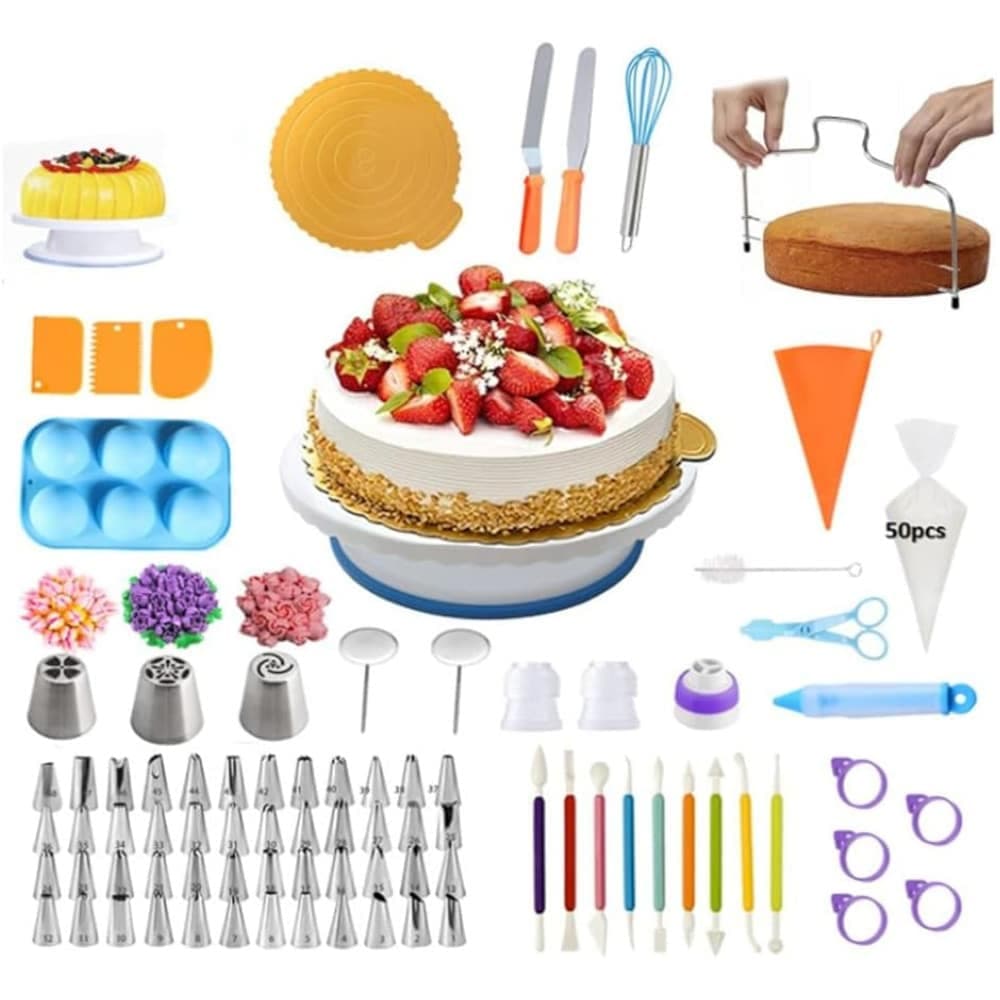 Set De Reposteria Pasteleria Y Decoracion 134 Piezas