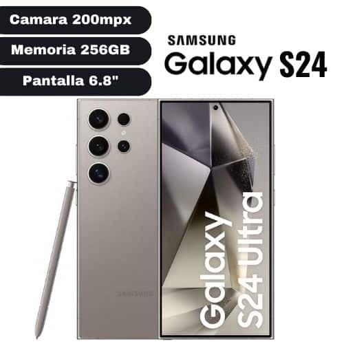 Samsung Galaxy S24 Ultra 5G Dual SIM 256 GB titanium gray 12 GB RAM