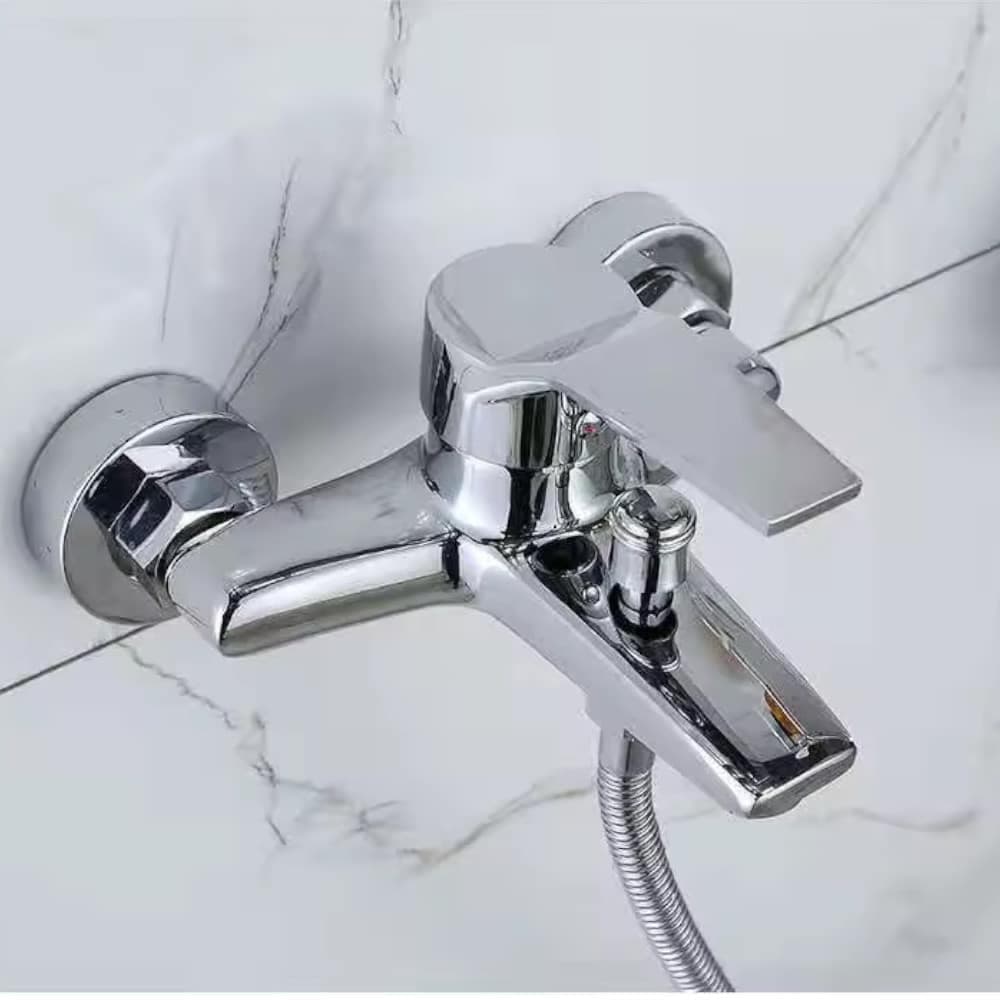 Grifo Canilla Monocomando Aleación 15 cm Fria y Caliente